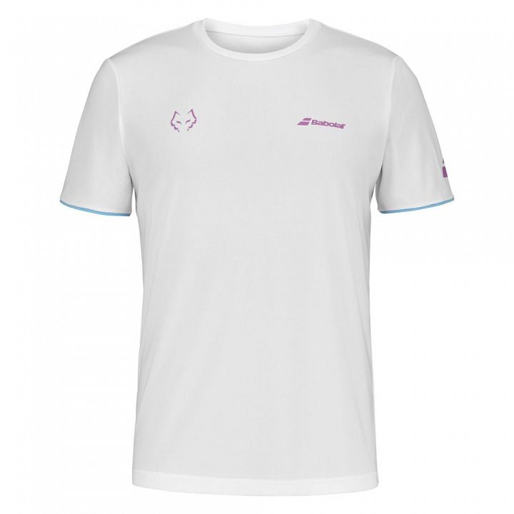 Babolat Lebrón Crew Neck Tee White